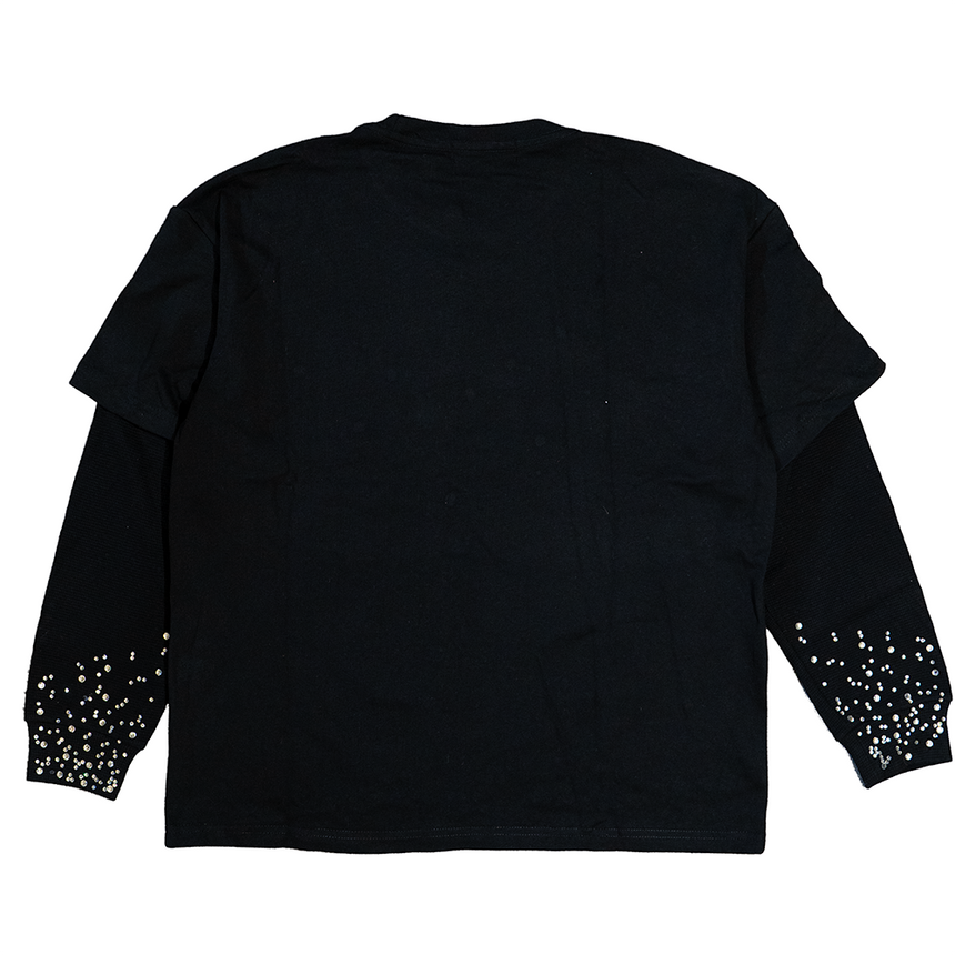 WATSON CHAIN LONG SLEEVE T-SHIRT (BLACK)