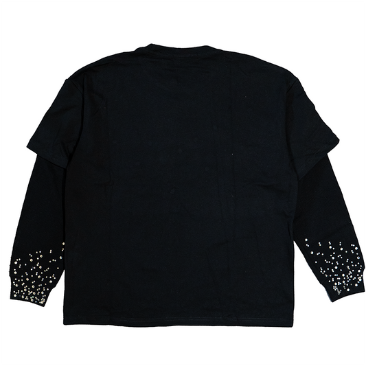 WATSON CHAIN LONG SLEEVE T-SHIRT (BLACK)