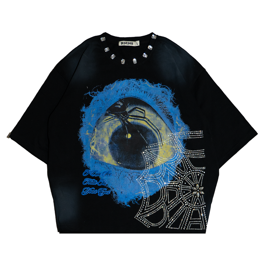 WATSON I CAN SEE HATE IN YOUR EYES T-SHIRT (BLACK)