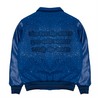 AIM FOR THE STARS VARSITY JACKET (NAVY SUEDE)