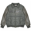 AIM FOR THE STARS VARSITY JACKET (CHARCOAL)