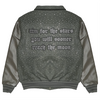 AIM FOR THE STARS VARSITY JACKET (CHARCOAL)