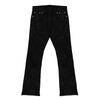 CROSS RHINESTONE DENIM PANTS (BLACK)