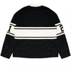 PEARL RUGBY DIVISION LONG SLEEVE RUGBY POLO (BLACK)