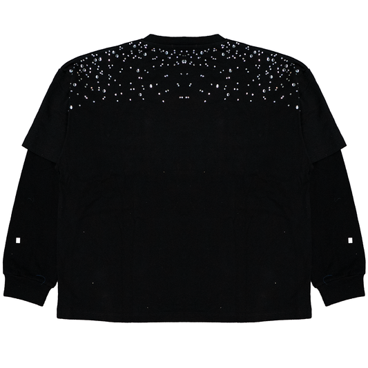 SMOKE LONGSLEEVE T-SHIRT (BLACK)