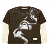FREE SMOKE LONGSLEEVE T-SHIRT (BROWN)