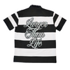 WATSON RUGBY POLO (BLACK/WHITE)