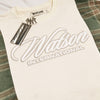 WATSON UPCYCLED T-SHIRT FLANNEL (CREAM)