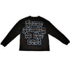 WATSON LEAVE GRAVITY TO THE REST LONGSLEEVE T-SHIRT (BLACK)