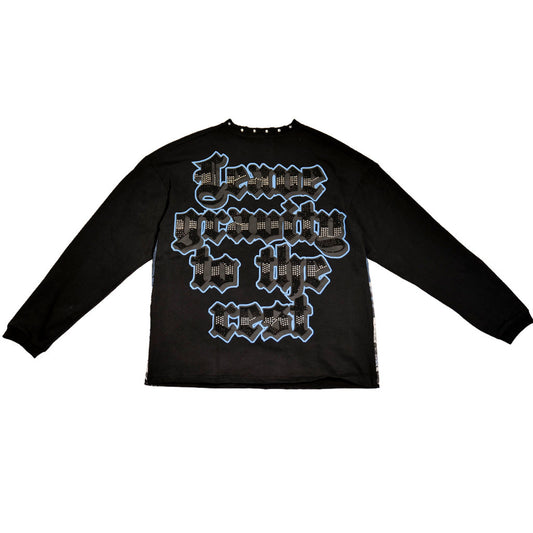 WATSON LEAVE GRAVITY TO THE REST LONGSLEEVE T-SHIRT (BLACK)