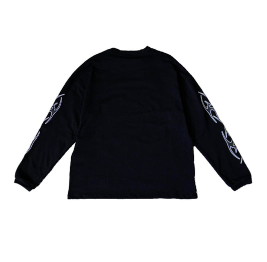 WATSON DISTURB THE PRESENT LONGSLEEVE T-SHIRT (BLACK)