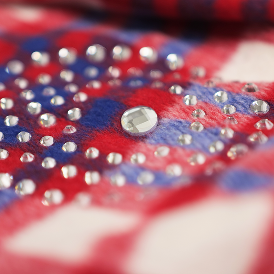 Watson Big Paisley Crystal Purple & Lavender Flannel Shirt, red, white and blue plaid long-sleeve flannel – alternate view 4
