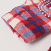 Watson Big Paisley Crystal Purple & Lavender Flannel Shirt, red, white and blue plaid long-sleeve flannel – alternate view 7