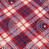 Watson Big Paisley Crystal Purple & Lavender Flannel Shirt, red, white and blue plaid long-sleeve flannel – alternate view 10