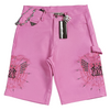 WATSON UNITED WE STAND PINK LEATHER SHORTS