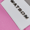 WATSON UNITED WE STAND PINK LEATHER SHORTS