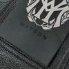 WATSON UNITED WE STAND BLACK LEATHER SHORTS