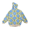 WATSON BRANDED CREAM PATTERN HOODED JACKET