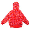WATSON BRANDED RED PATTERN HOODED JACKET