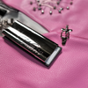 WATSON UNITED WE STAND PINK LEATHER MOTO VEST