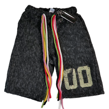 WATSON BLACK MOHAIR SHORTS