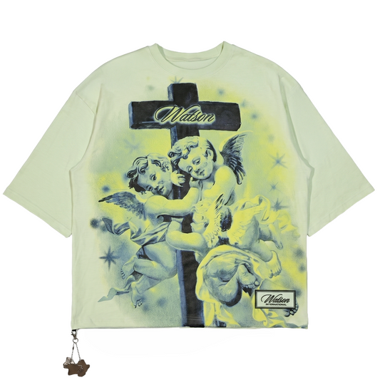 WATSON CALM HEARTS MINT TSHIRT