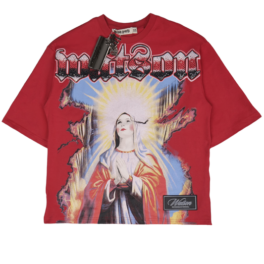 WATSON PRAYERS ON ME RED TSHIRT