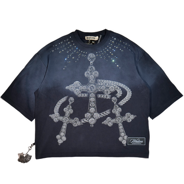 WATSON CROSS CHARM CHARCOAL TSHIRT