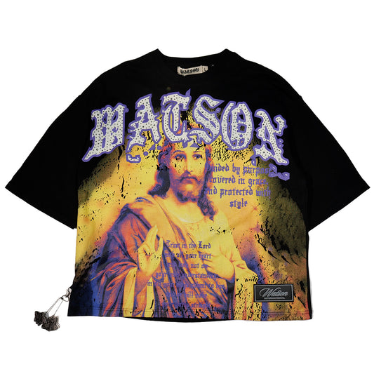 WATSON GUIDED BY PURPOSE BLACK TSHIRT