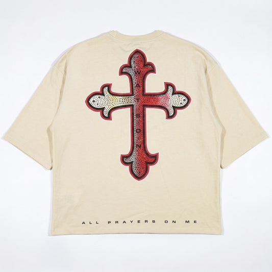 WATSON PRAYERS ON ME CREAM TSHIRT