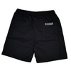 WATSON STUDIOS PLATE EMBELLISHED BLACK COTTON SHORTS