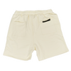 WATSON STUDIOS PLATE EMBELLISHED CREAM COTTON SHORTS
