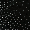 WATSON RHINESTONE SHOWER BLACK WASH DENIM SHORTS