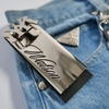 WATSON LIGHT WASH DENIM EMBELLISHED DENIM SHORTS