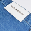 WATSON MULTI PATCH LIGHT BLUE DENIM SHORTS