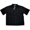 WATSON RHINESTONE SHOWER BLACK DENIM WORK SHIRT