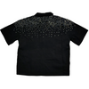 WATSON RHINESTONE SHOWER BLACK DENIM WORK SHIRT