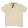 WATSON COLLAR EMBELLISHED CREAM POLO SHIRT