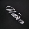 WATSON COLLAR EMBELLISHED BLACK POLO SHIRT