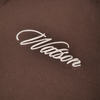 WATSON COLLAR EMBLELLISHED BLACK CHOCOLATE SHIRT