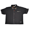 WATSON ROPE EMBELLISHED COLLAR BLACK BUTTON SHIRT