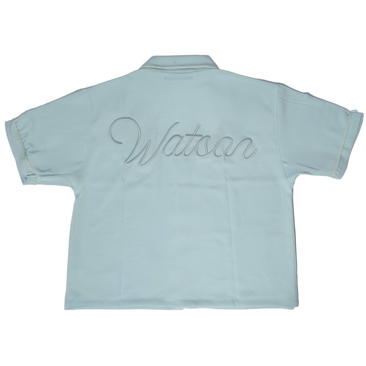 WATSON ROPE EMBELLISHED COLLAR LIGHT BLUE BUTTON SHIRT