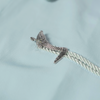 WATSON ROPE EMBELLISHED COLLAR LIGHT BLUE BUTTON SHIRT