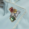 WATSON ROPE EMBELLISHED COLLAR LIGHT BLUE BUTTON SHIRT