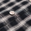 WATSON HAVE FAITH BLACK SHORT SLEEVE FLANNEL SHIRT