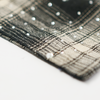 WATSON SPIDER WEB BLACK SHORT SLEEVE FLANNEL SHIRT