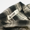 WATSON SPIDER WEB BLACK SHORT SLEEVE FLANNEL SHIRT
