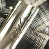 WATSON SPIDER WEB BLACK SHORT SLEEVE FLANNEL SHIRT