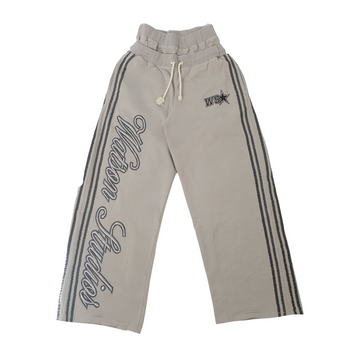 WATSON STUDIOS DOUBLE WAIST GRAY SWEATPANTS