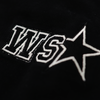 WATSON STUDIOS DOUBLE WAIST BLACK SWEATPANTS